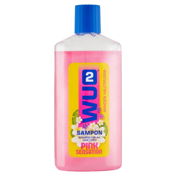 WU2 Pink Sensation sampon minden hajtípusra 1000 ml termékhez kapcsolódó kép