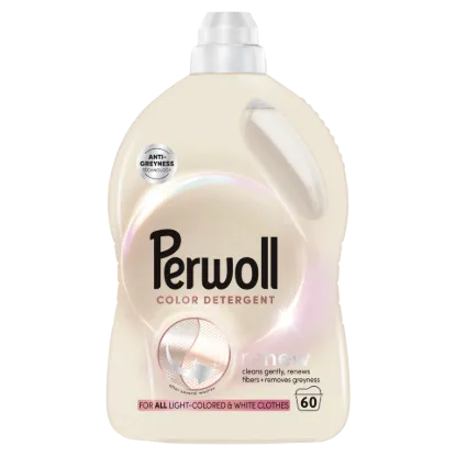 Perwoll Renew Color finommosószer minden világos és fehér színű ruhához 60 mosás 3 l termékhez kapcsolódó kép