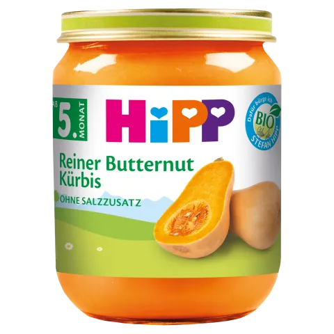 HiPP bio sütőtok főzelék a babának 4 hónapos kortól 125 g  termékhez kapcsolódó kép