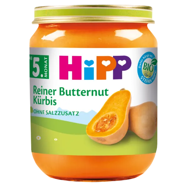 HiPP bio sütőtok főzelék a babának 4 hónapos kortól 125 g  termékhez kapcsolódó kép