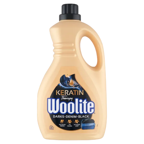 Woolite Keratin Therapy folyékony mosószer keratinnal sötét ruhákhoz 45 mosás 2,7 l termékhez kapcsolódó kép