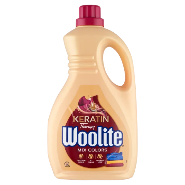 Woolite Keratin Therapy folyékony mosószer keratinnal színes ruhákhoz 45 mosás 2,7 l termékhez kapcsolódó kép