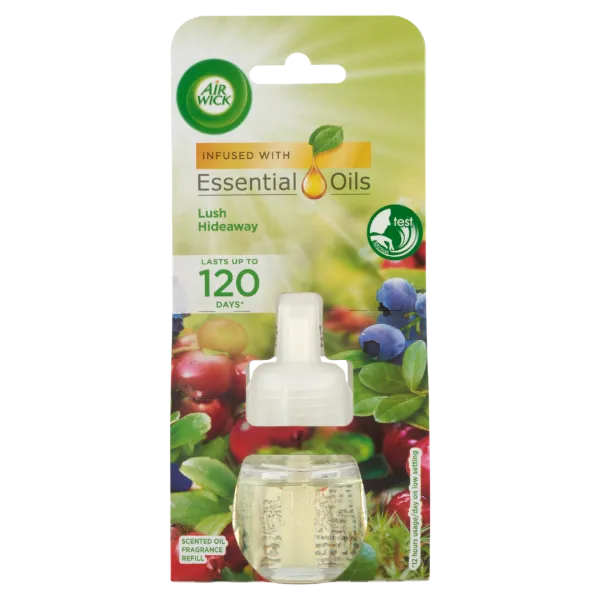 Air Wick Essential Oils Buja Rejtek elektromos utántöltő légfrissítő készülékhez 19 ml termékhez kapcsolódó kép