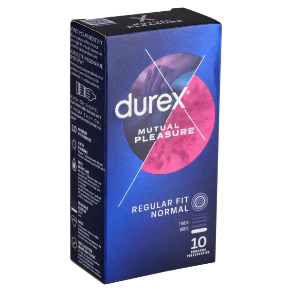 Durex Mutual Pleasure óvszer 10 db termékhez kapcsolódó kép
