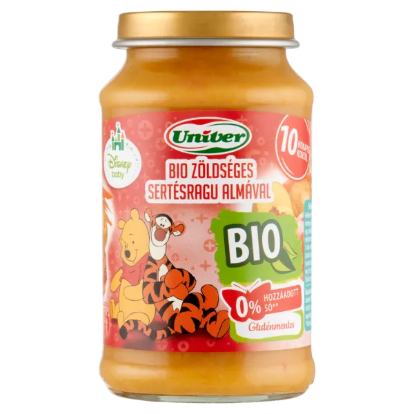 Univer bio zöldséges sertésragu almával bébiétel 10 hónapos kortól 220 g termékhez kapcsolódó kép