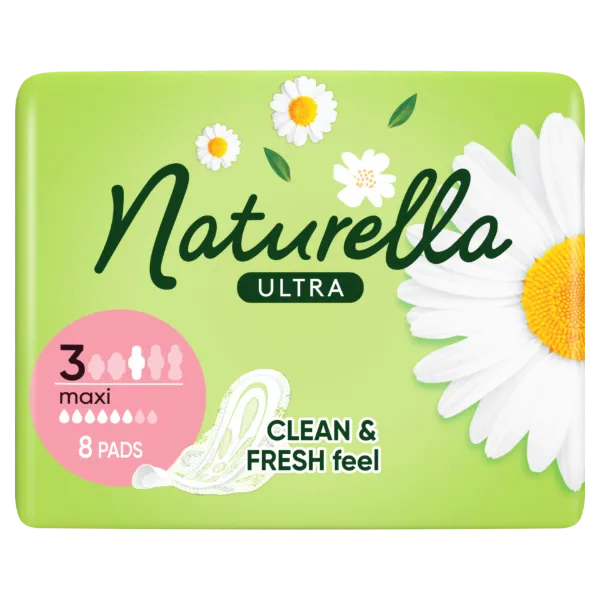 Naturella egészségyügyi betét Ultra Maxi 8 termékhez kapcsolódó kép