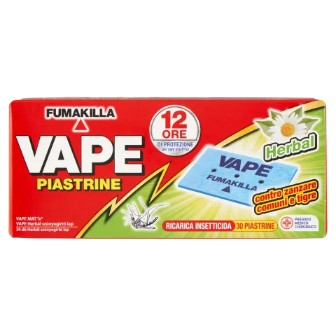 Vape Herbál szúnyogirtó lap utántöltő 30 db termékhez kapcsolódó kép