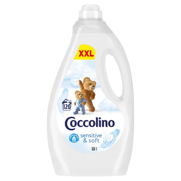 Coccolino Sensitive & Soft öblítőkoncentrátum 120 mosás 3000 ml termékhez kapcsolódó kép
