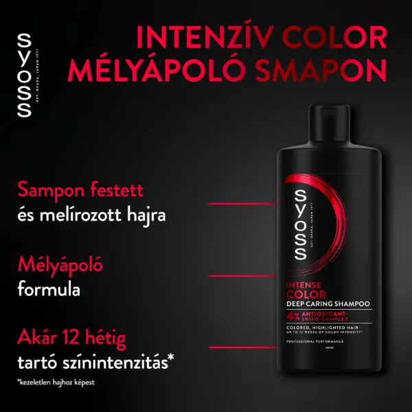 Syoss Intenzív Color mélyápoló sampon 440 ml termékhez kapcsolódó kép