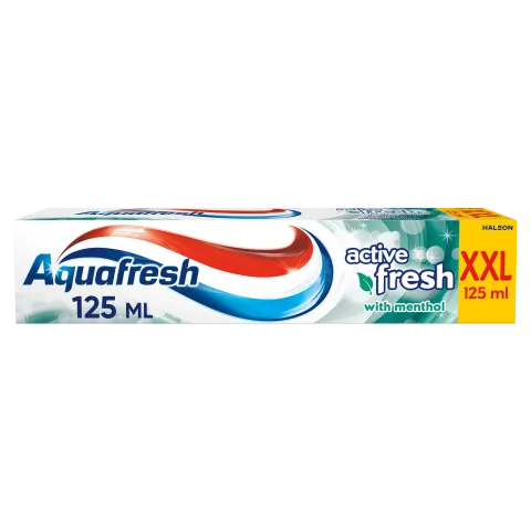 Aquafresh Active Fresh fluoridos fogkrém 125 ml  termékhez kapcsolódó kép