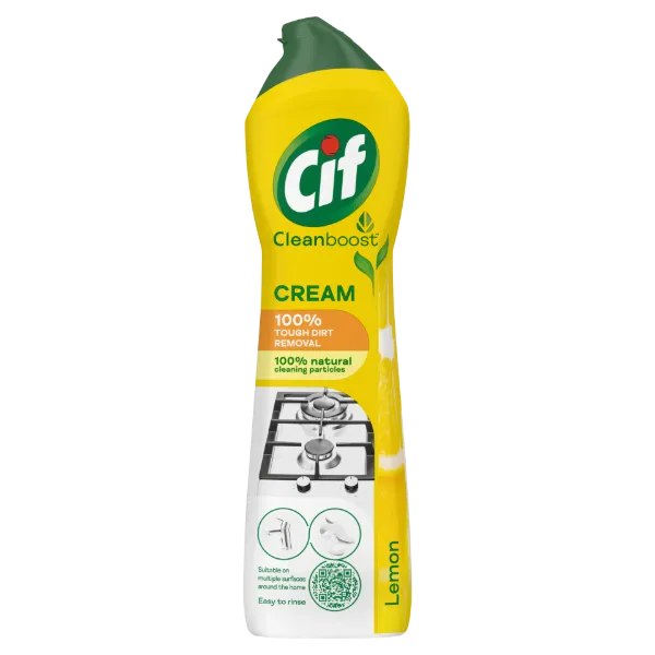 Cif Cleanboost Cream Lemon súrolókrém 500 ml termékhez kapcsolódó kép