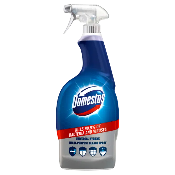 Domestos Universal Hygiene fertőtlenítő hatású tisztító spray 750 ml termékhez kapcsolódó kép