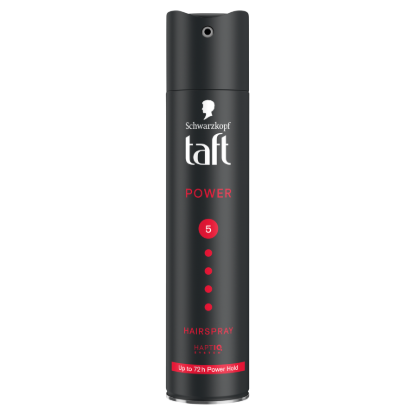 Taft Power hajlakk minden hajtípusra 250 ml termékhez kapcsolódó kép
