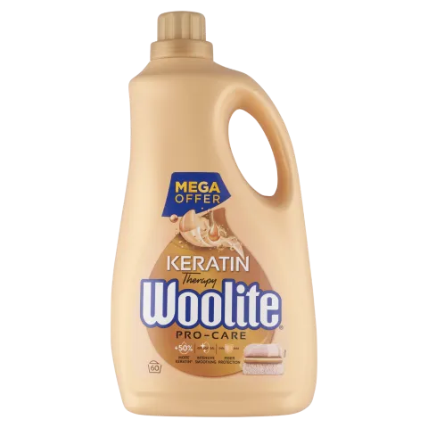 Woolite Keratin Therapy Pro-Care folyékony mosószer keratinnal minden ruhatípushoz  60 mosás 3,6 l  termékhez kapcsolódó kép