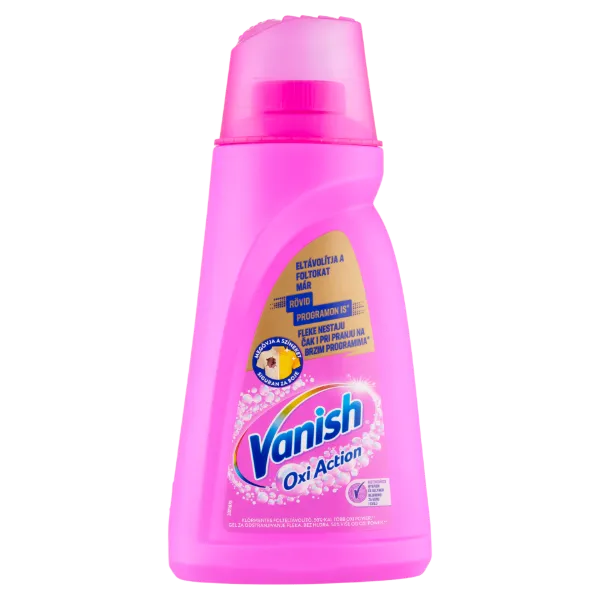 Vanish Oxi Action folteltávolító gél koncentrátum 1 l termékhez kapcsolódó kép