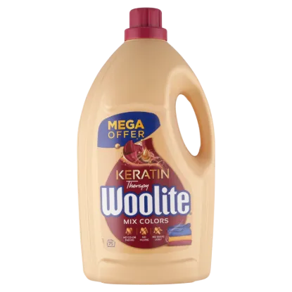 Woolite Keratin Therapy folyékony mosószer keratinnal színes ruhákhoz 75 mosás 4,5 l termékhez kapcsolódó kép