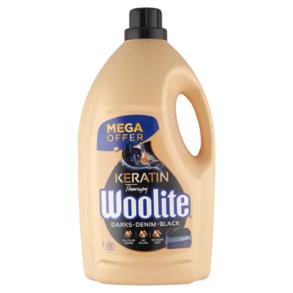 Woolite Keratin Therapy folyékony mosószer keratinnal sötét ruhákhoz 75 mosás 4,5 l termékhez kapcsolódó kép