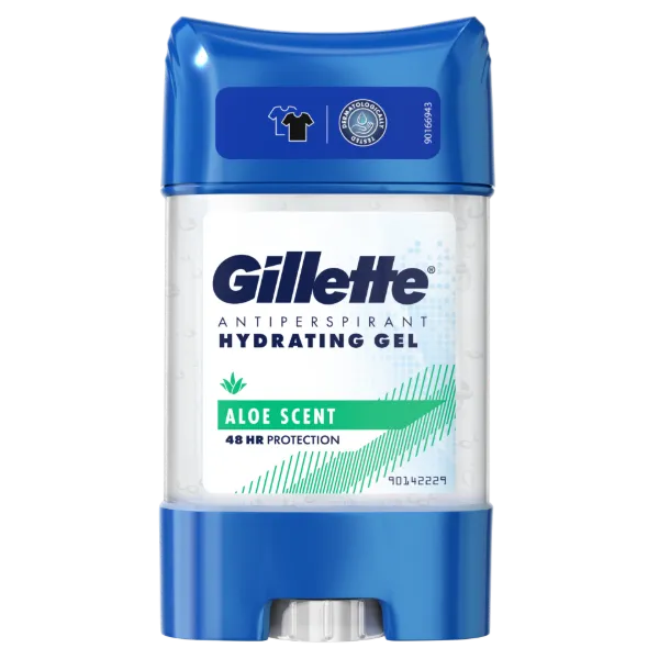 Gillette Aloé Izzadásgátló Dezodor Hidratáló Gél Férfiaknak termékhez kapcsolódó kép