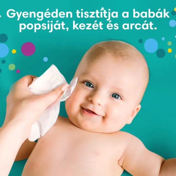 Pampers Fresh Clean Nedves Törlőkendő, 4 csomag = 208 db termékhez kapcsolódó kép