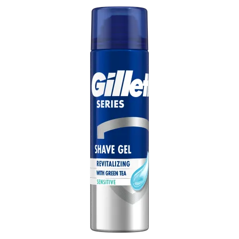 Gillette Series Revitalizáló Borotvazselé Zöld Teával, Férfiaknak, 200ml termékhez kapcsolódó kép