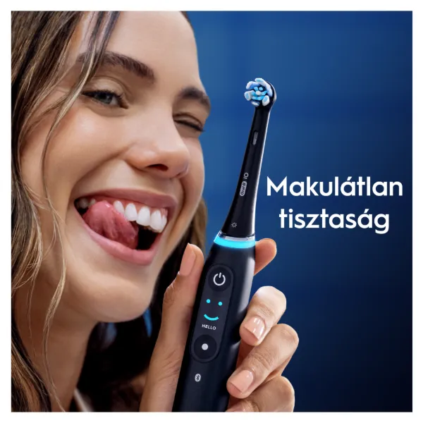 Oral-B iO Series Ultimate Clean, Fekete, Eredeti Fogkefefej, CrissCross Sörték, 4 termékhez kapcsolódó kép