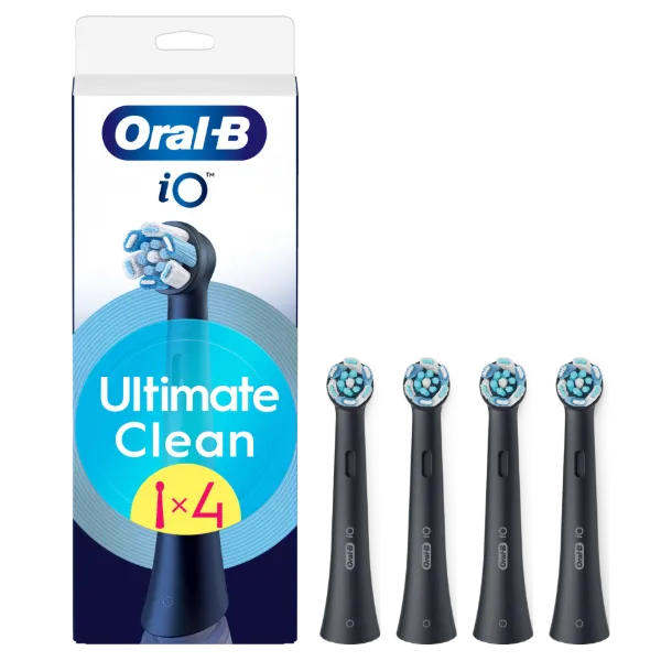 Oral-B iO Series Ultimate Clean, Fekete, Eredeti Fogkefefej, CrissCross Sörték, 4 termékhez kapcsolódó kép