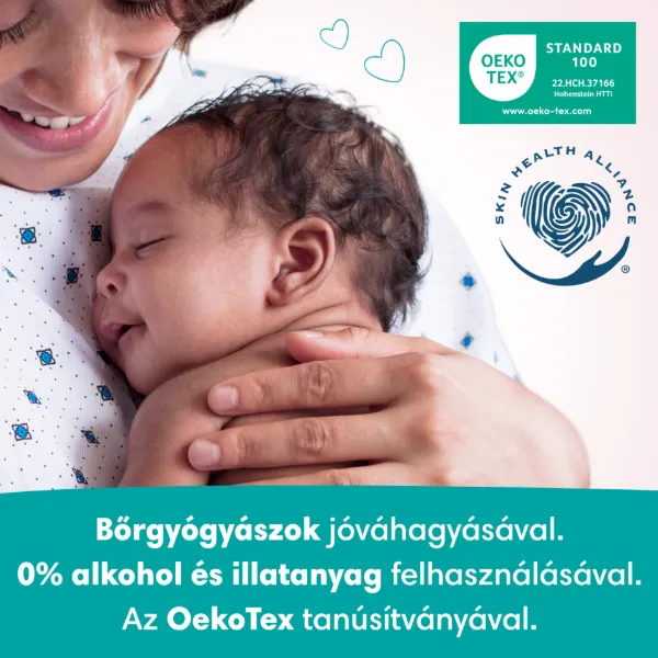 Pampers Sensitive Nedves Törlőkendő, 12 csomag = 52 db Törlőkendő termékhez kapcsolódó kép