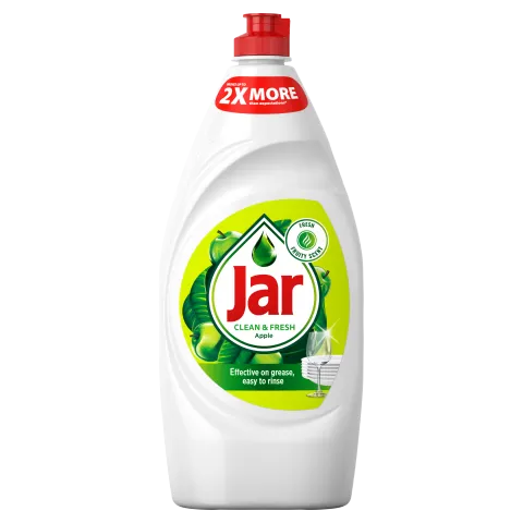 Jar Clean & Fresh Apple Folyékony Mosogatószer A Csillogóan Tiszta Edényekért, 900ml termékhez kapcsolódó kép