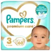 Pampers Premium Care, Méret: 3, 60 Pelenka, 6kg-10kg termékhez kapcsolódó kép
