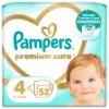 Pampers Premium Care, Méret: 4, 52 Pelenka, 9kg-14kg termékhez kapcsolódó kép