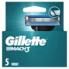 Gillette Mach3 Férfi Borotvabetétek, 5 Gillette 3 Pengés Borotvabetétek termékhez kapcsolódó kép