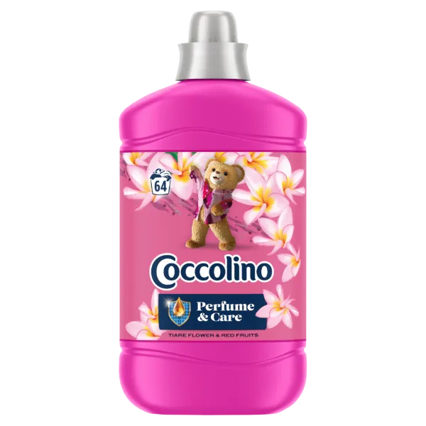 Coccolino Perfume & Care Tiare Flower & Red Fruits öblítőkoncentrátum 64 mosás 1600 ml termékhez kapcsolódó kép