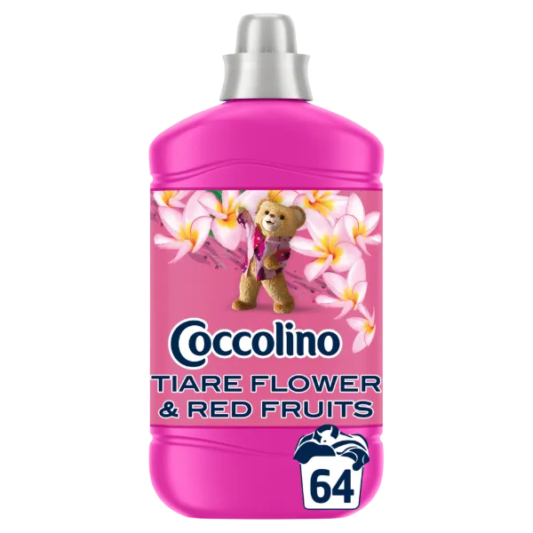 Coccolino Perfume & Care Tiare Flower & Red Fruits öblítőkoncentrátum 64 mosás 1600 ml termékhez kapcsolódó kép