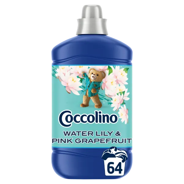 Coccolino Perfume & Care Water Lily & Pink Grapefruit öblítőkoncentrátum 64 mosás 1600 ml termékhez kapcsolódó kép