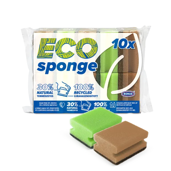 Bonus Eco Formázott mosogatószivacs 10x termékhez kapcsolódó kép