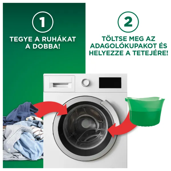 Ariel Mountain Spring Universal Folyékony Mosószer, 1.8 l, 40 Mosáshoz termékhez kapcsolódó kép