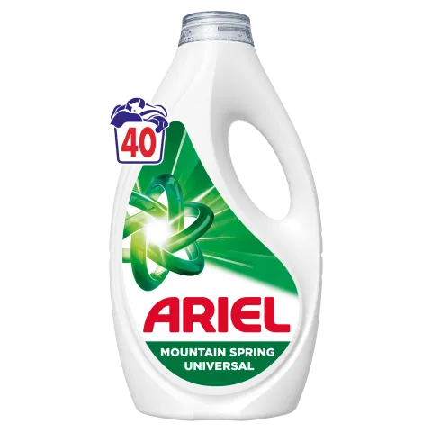 Ariel Mountain Spring Universal Folyékony Mosószer, 1.8 l, 40 Mosáshoz termékhez kapcsolódó kép