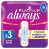 Always Platinum Night (3-as méret) Szárnyas Egészségügyi Betét, 6 db termékhez kapcsolódó kép
