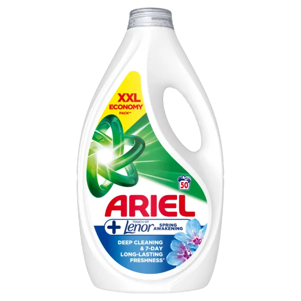 Ariel Folyékony Mosószer, +Touch Of Lenor Spring Awakening, 2.25 l, 50 Mosáshoz termékhez kapcsolódó kép