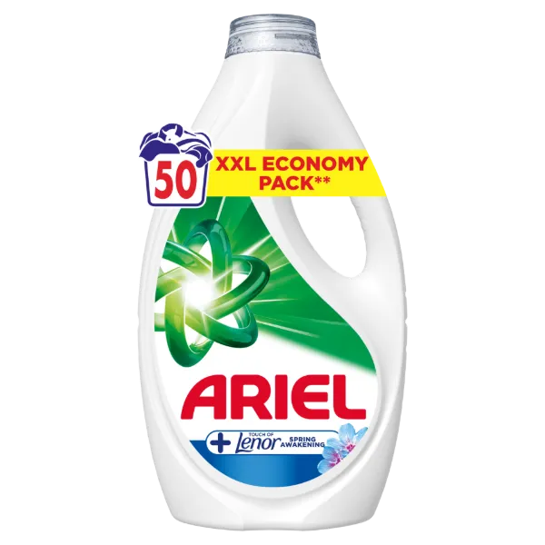 Ariel Folyékony Mosószer, +Touch Of Lenor Spring Awakening, 2.25 l, 50 Mosáshoz termékhez kapcsolódó kép