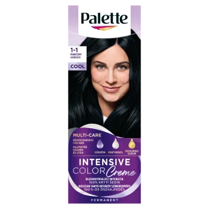 Palette Intensive Color Creme tartós hajfesték 1-1 Zafírfekete termékhez kapcsolódó kép