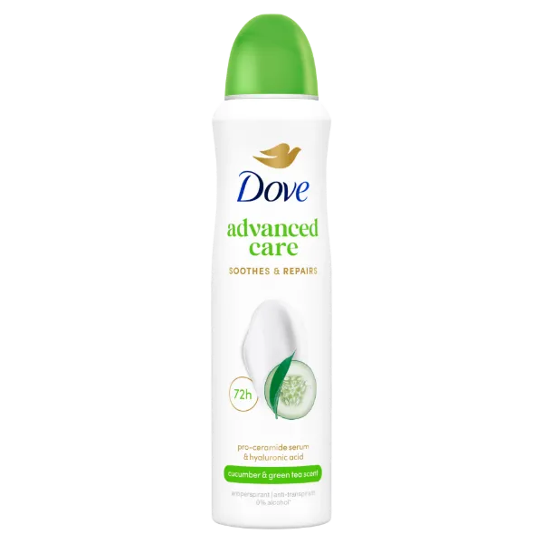 Dove Advanced Care Cucumber & Green Tea Scent izzadásgátló 150 ml termékhez kapcsolódó kép