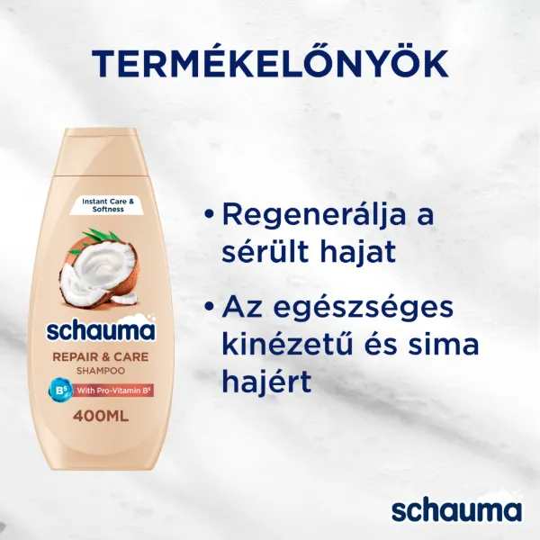 Schauma Repair & Care  sampon 400 ml termékhez kapcsolódó kép