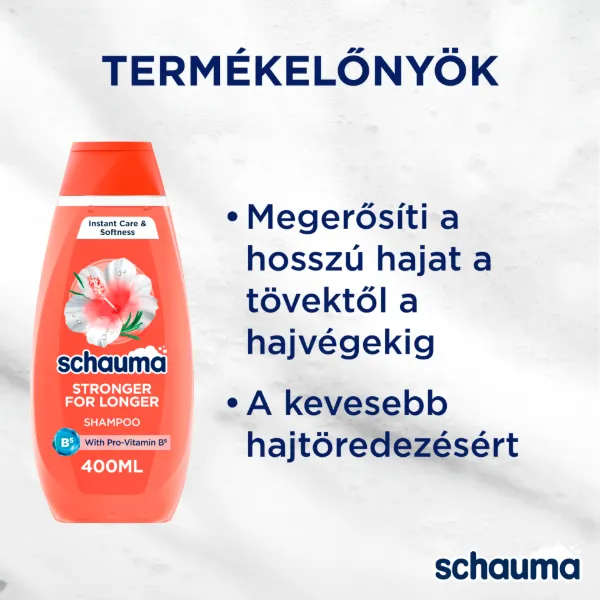 Schauma Erős & Hosszú haj sampon 400 ml termékhez kapcsolódó kép
