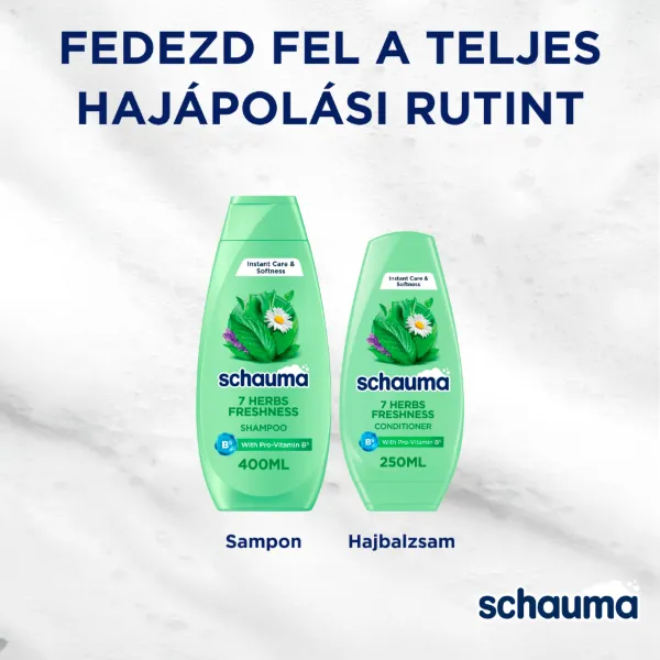Schauma 7 gyógynövény hajbalzsam 250 ml termékhez kapcsolódó kép