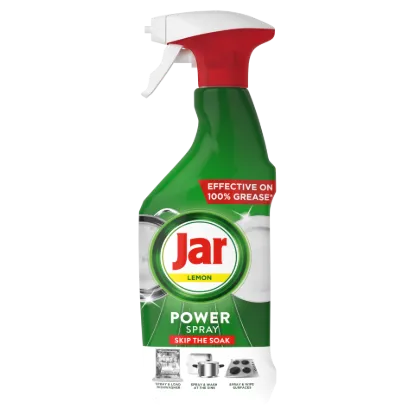 Jar Power Spray, 3 az 1-ben,Könnyű tisztítás és ragyogás az edényekhez és a konyhához, citrom,500 ml termékhez kapcsolódó kép