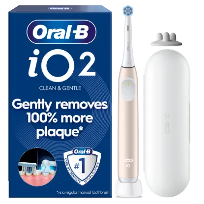 Oral-B iO 2 Elektromos Fogkefe, Calm Pink termékhez kapcsolódó kép