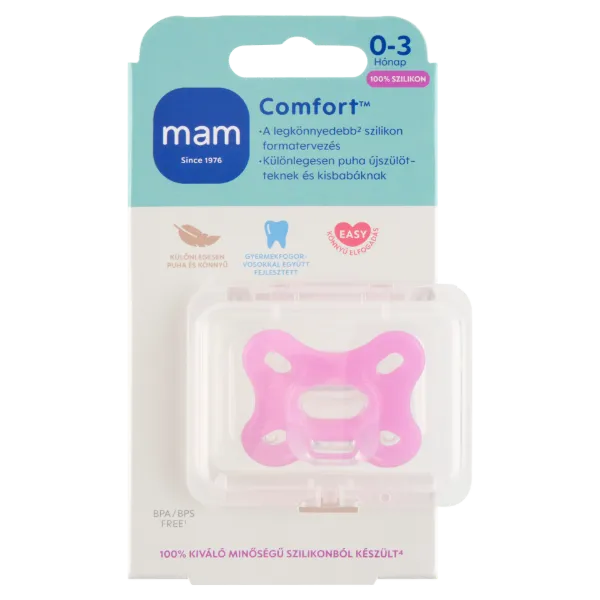 MAM Comfort 100% szilikon cumi 0-3 hónap termékhez kapcsolódó kép
