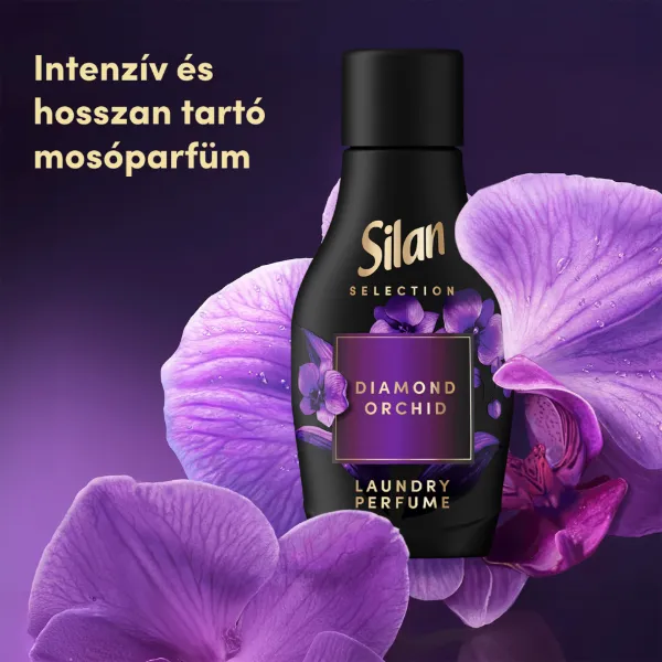 Silan Floral Essences Diamond Orchid mosóparfüm 30 mosás 540 ml termékhez kapcsolódó kép