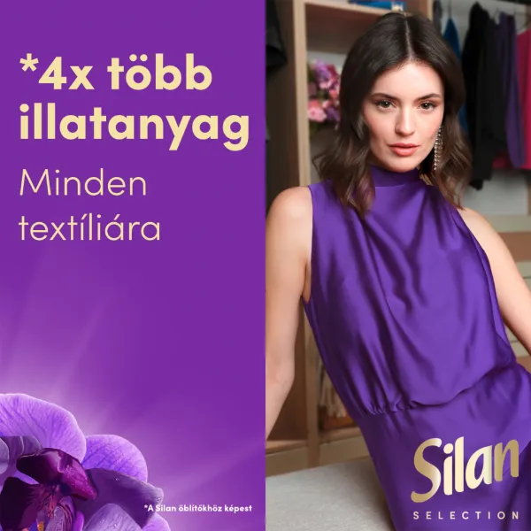 Silan Floral Essences Diamond Orchid mosóparfüm 30 mosás 540 ml termékhez kapcsolódó kép